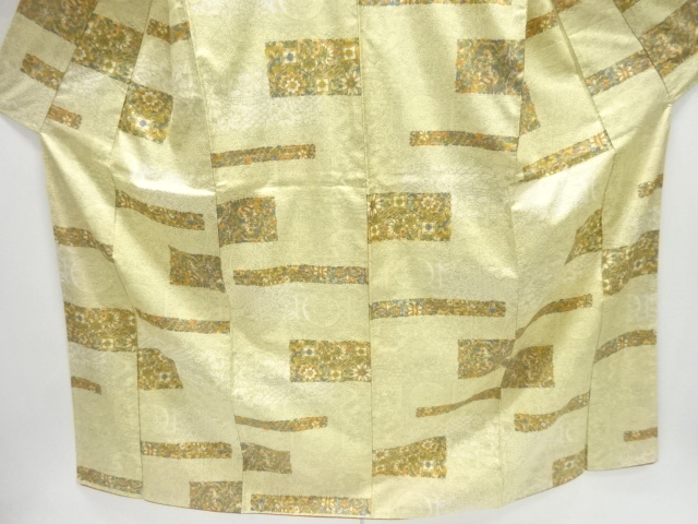  華紋更紗模様本場大島紬着物（染）